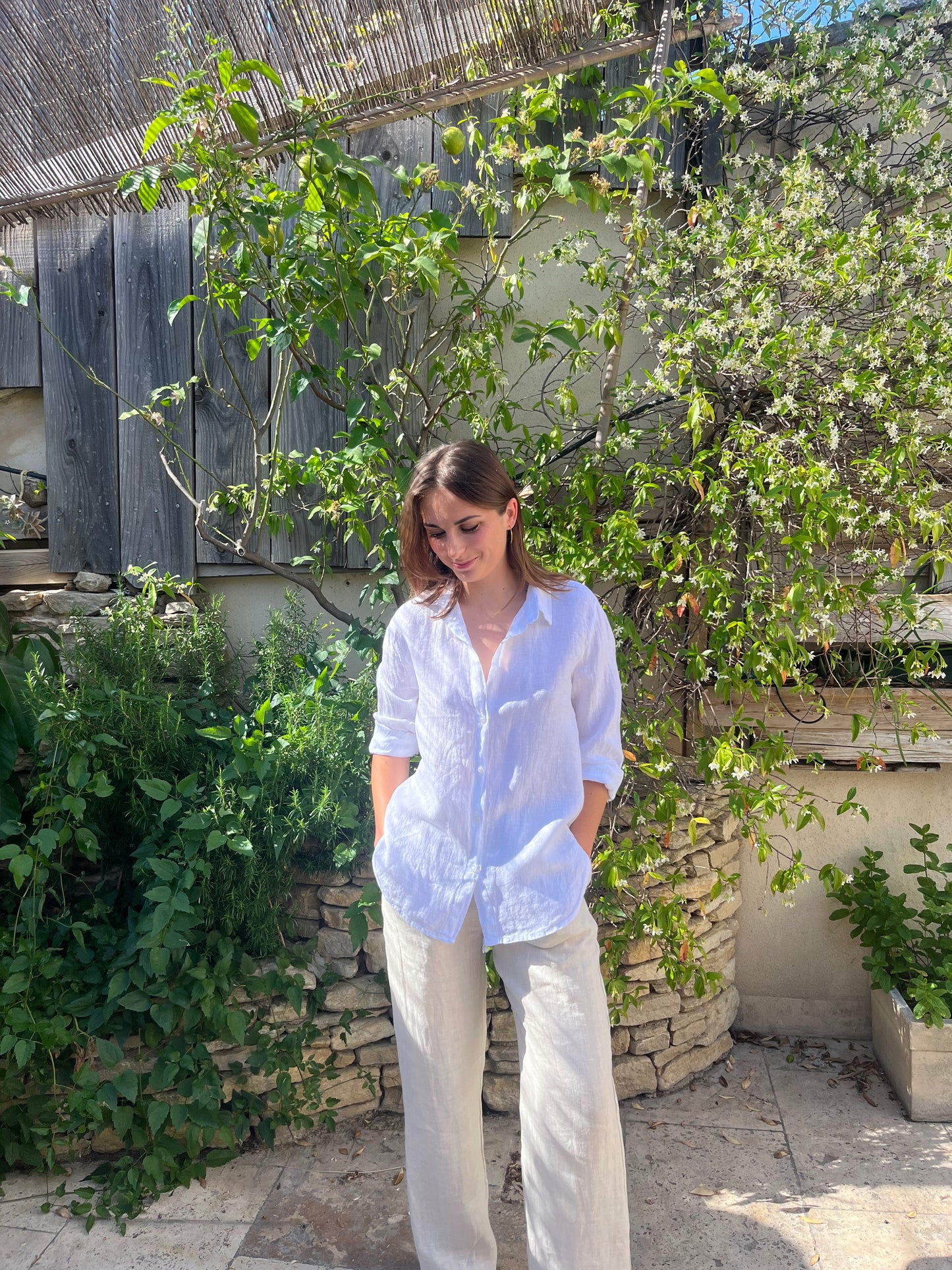 Pantalon fluide en lin