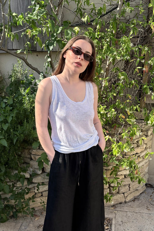 Débardeur en lin