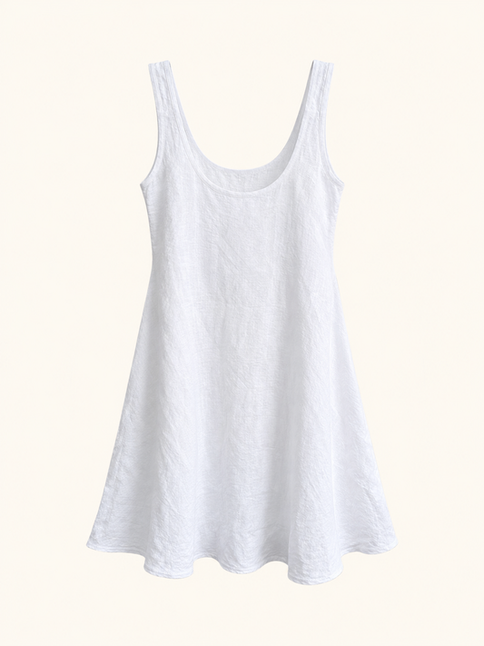 Robe midi légère – 100% lin